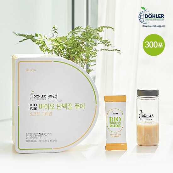 [업그레이드]돌러 바이오 단백질 300포(소프트 그레인맛)
