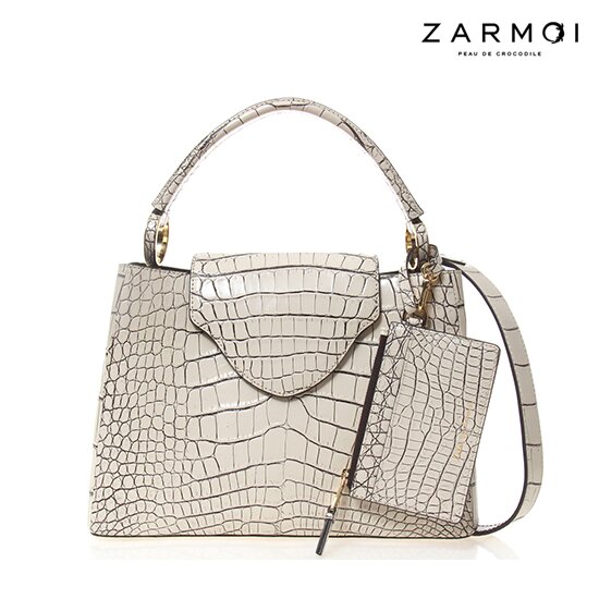 ★정상가 3,980,000원★[잘모이] 리얼 크로커다일 샬롯 악어 토트백 LTZ-5190 (카드슬립 포함+선물포장)