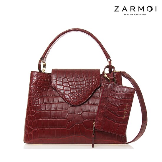 ★정상가 3,980,000원★[잘모이] 리얼 크로커다일 샬롯 악어 토트백 LTZ-5190 (카드슬립 포함+선물포장)