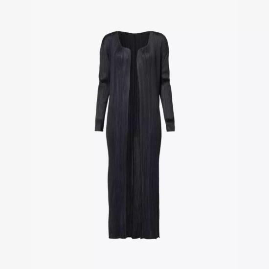 플리츠플리즈 24FW 플리츠플리즈 가디건 PP48JA10915 Free BLACK