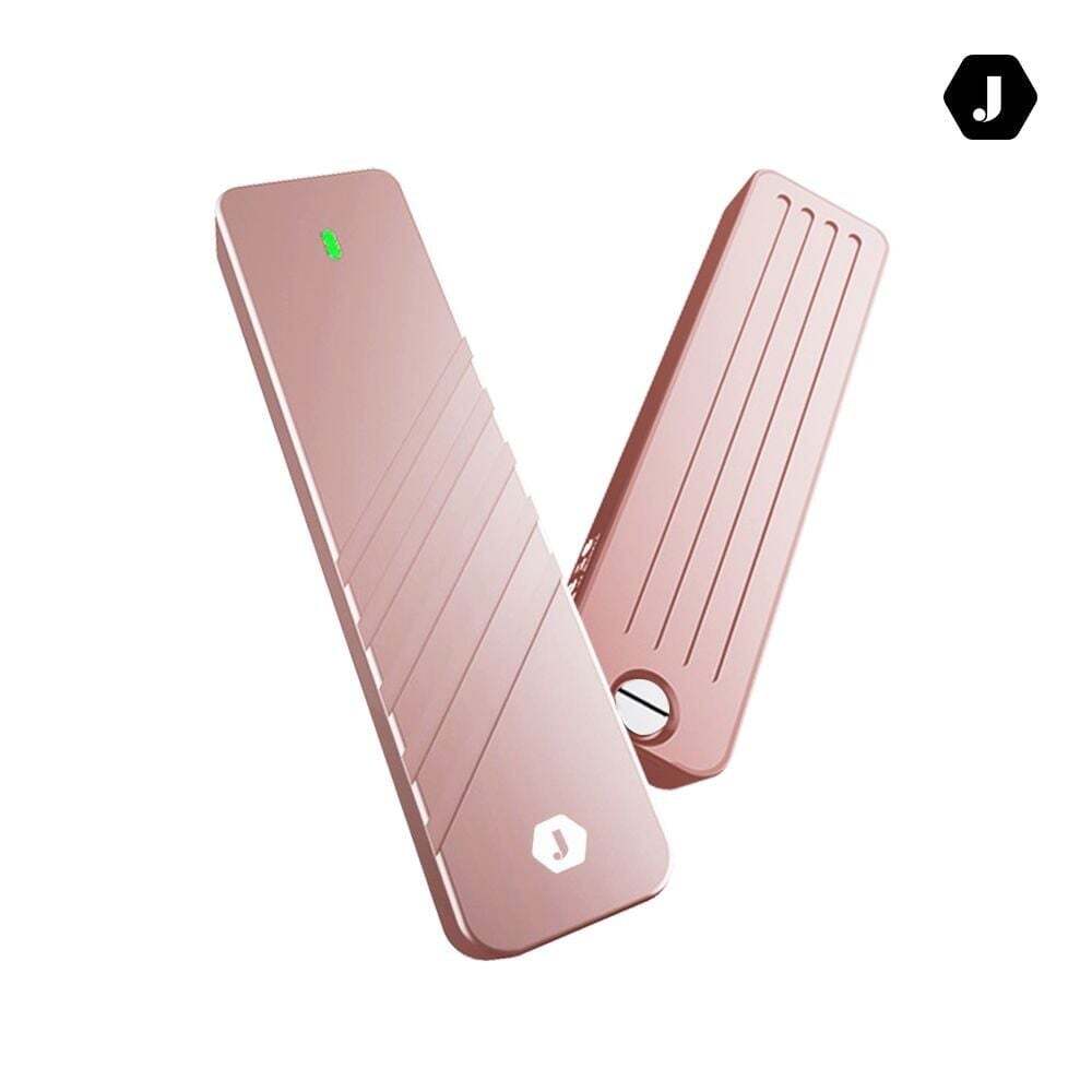 상세설명참조 지오벤처스 10G SSD외장케이스 PRO i9 로즈골드C타입 NVMe JW M.2