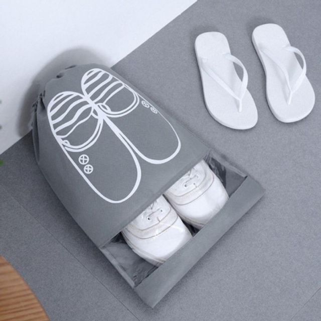 오너클랜 실내화 누카 여행용 신발주머니 파우치 보조가방 부직