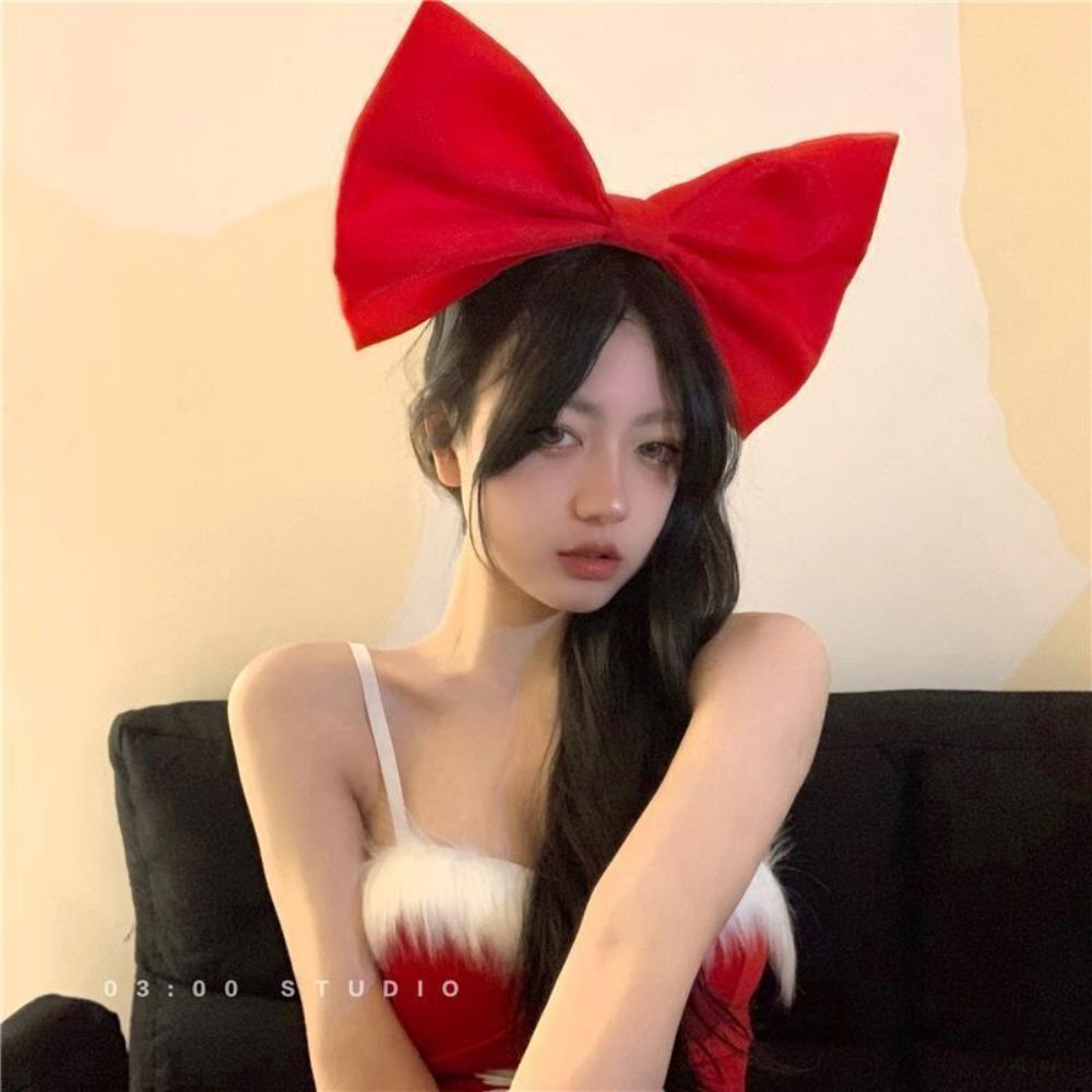 브이와이협력업체 파티 생일 응원 머리띠 왕 빅 리본 이벤트 단체 행사