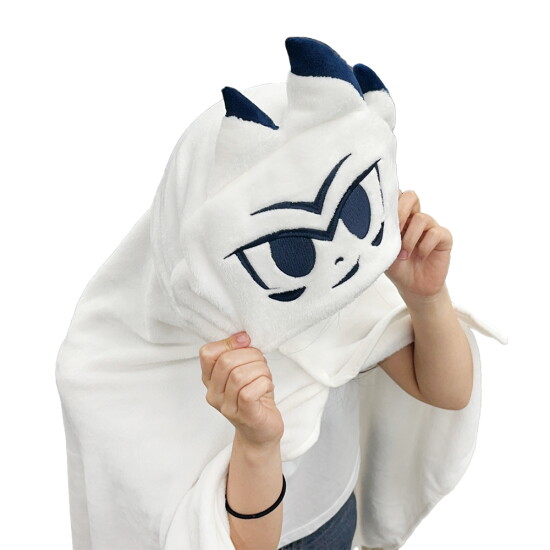 [롯데자이언츠]윈지 후드 담요(WHITE)