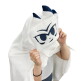 [롯데자이언츠]윈지 후드 담요(WHITE)