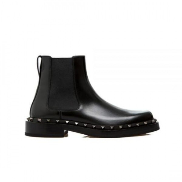 VALENTINO 발렌티노 라프리마 발렌티노 락스터드 첼시 부츠 3Y2S0H08 PMA 0NO