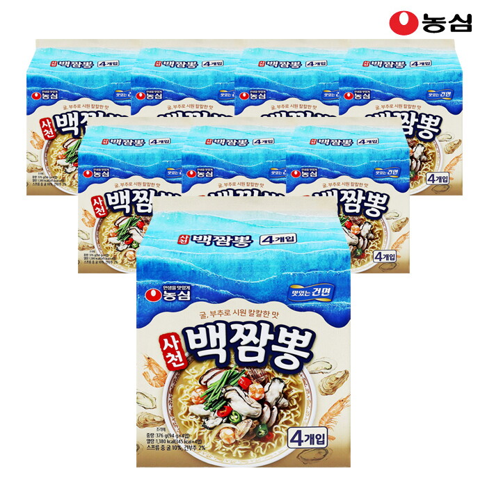 농심 농심 사천 백짬뽕 94g x 32봉