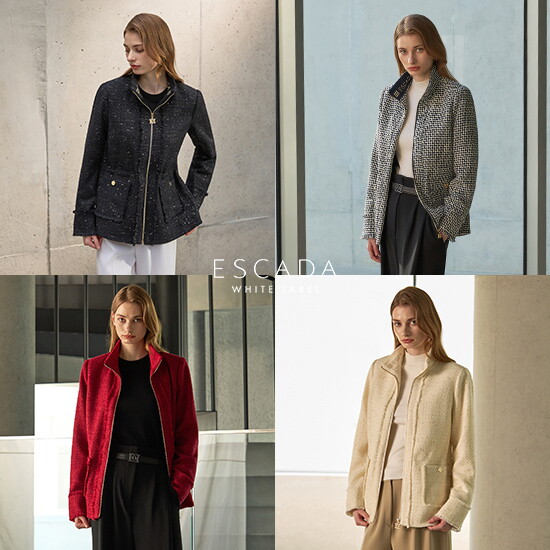 [에스까다]O ESCADA 25FW 여성 트위드 자켓