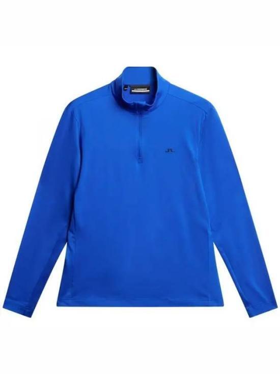J LINDEBERG 제이린드버그 24FW 제이린드버그 긴팔 티셔츠 GMJS10943O516 Free Club Blue