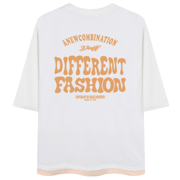 주식회사 마이스탈 디프(남성) [디프][당일발송/타임특가] 브라운폰트 레이어드 오버핏 트임 7부티 DRV_0032 (4Color)