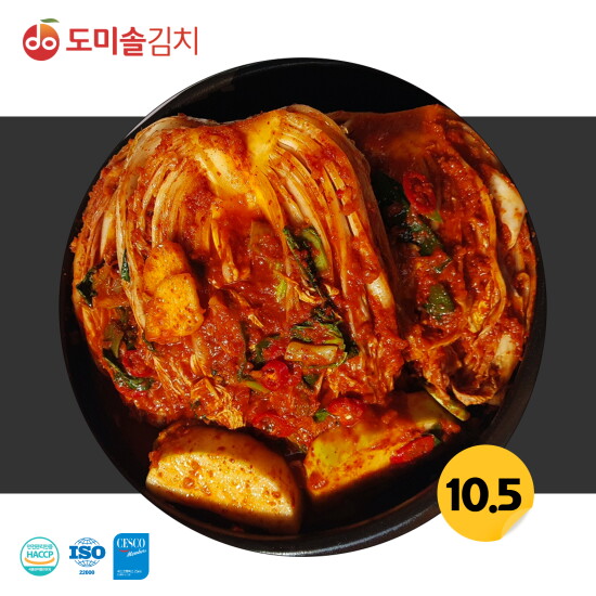 [도미솔김치]도미솔 포기김치 총10.5kg