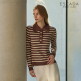 [에스까다](ESCADA) 25FW 여성 오픈 카라 니트