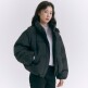 [로엠](지예은착용) 하이넥 숏패딩 RMJDE4TR01