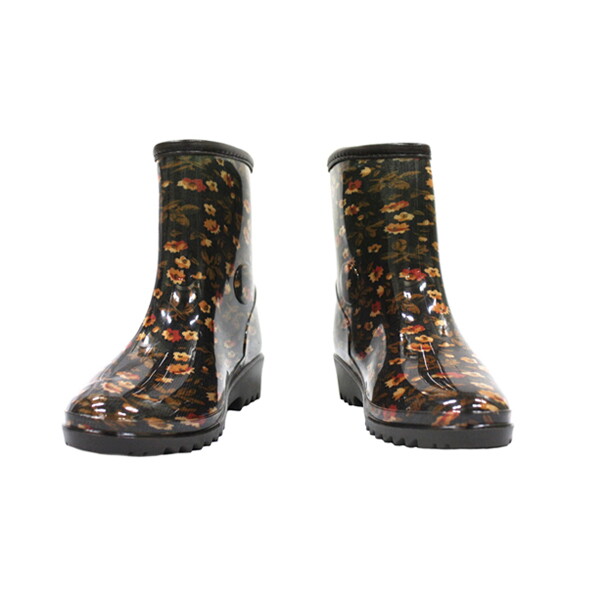 태광산업 [하프클럽/태광산업]플라워 투명여반장화 (국산) TK-B725