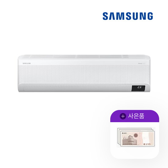 삼성전자 [렌탈]삼성전자 [렌탈] 삼성 무풍 벽걸이에어컨 와이드 11평형 AR11B9150HZS 월31500원 5년약정/60개월 의무사용