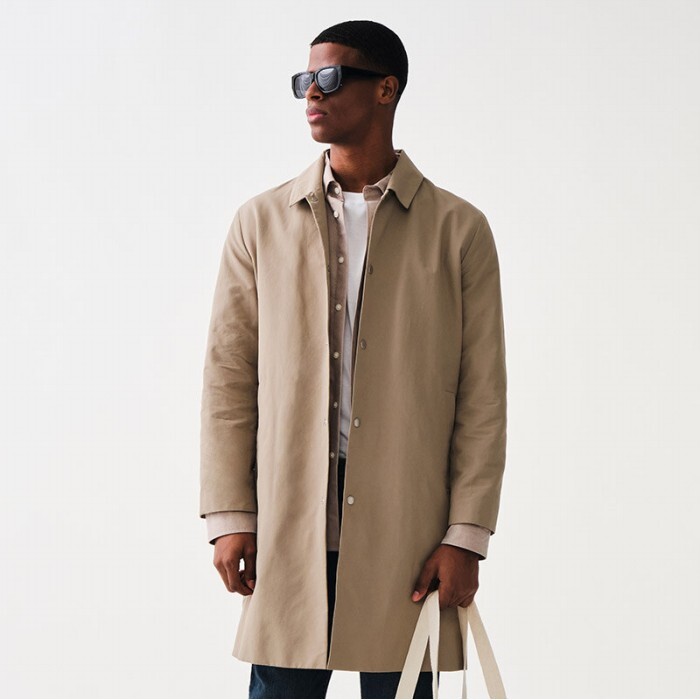 에스티코 [STCO]에센셜 코튼-나일론 맥코트 베이지 (베이직핏)-SATTU10291B