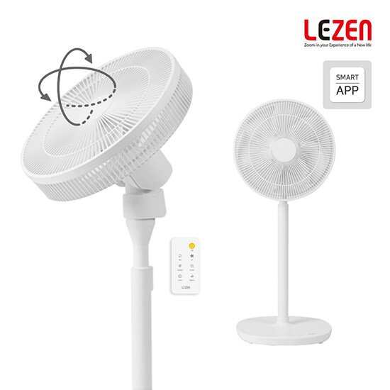 [리퍼][빠른배송] 리모컨 BLDC 입체회전 스마트 써큘레이터 선풍기 LZEF-TR860