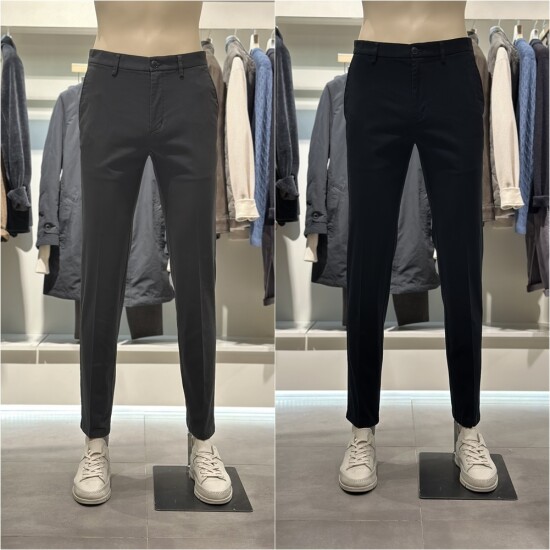 [올젠]올젠 심플 면스판 치노 팬츠 ZPE4PP1503