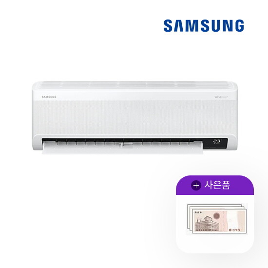 삼성전자 [렌탈]삼성전자 [렌탈] 삼성 무풍 벽걸이에어컨 와이드 9평형 AR09B9150HZS 월30500원 5년약정/60개월 의무사용