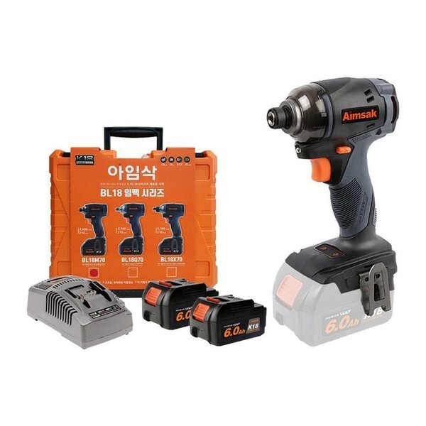 알티피아 알티피아 [하프클럽/알티피아]충전 임팩 드라이버 bl18m706 6.0ah 18v bl 모터