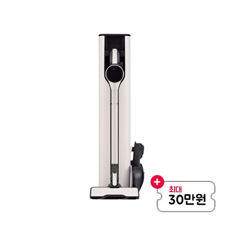 휴테크 [렌탈]엘지전자 [최대혜택][스마트렌탈][LG] 오브제 스팀 물걸레 청소기 카밍베이지 (AX9984WE)/60개월 의무사용