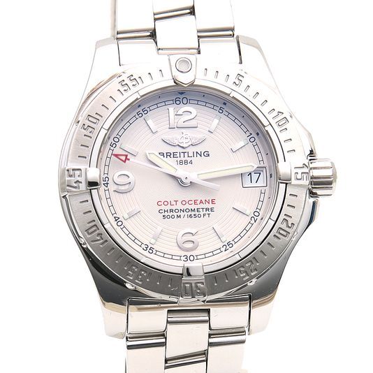브라이틀링 [구구스]중고명품 브라이틀링 콜트 오션 스틸 시계 (A77380) (NO 4115175)