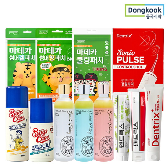 동국제약 [동국제약]덴트릭스 잇몸치약/칫솔/구강세정기/쿨링패치/벅스케이프/外 특가할인💖