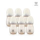 [유미][유미] PPSU 260ml 레벨업젖병 6개입 세트 (젖꼭지 미포함)