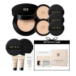 [헤라][본사직영][기획]블랙쿠션 리뉴얼 디럭스 3개 용량(본품15G+리필15G*2개)+미니 파우더 프라이머 증정+퍼프 2입