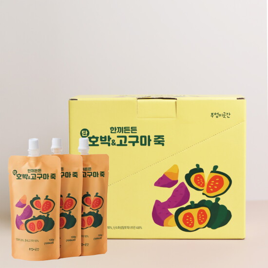 [부엉이곳간][부엉이곳간] 단호박&고구마죽