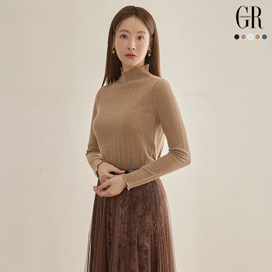 [조르쥬 레쉬](25FW) 쥬얼 시퀸 터틀 풀오버 5종