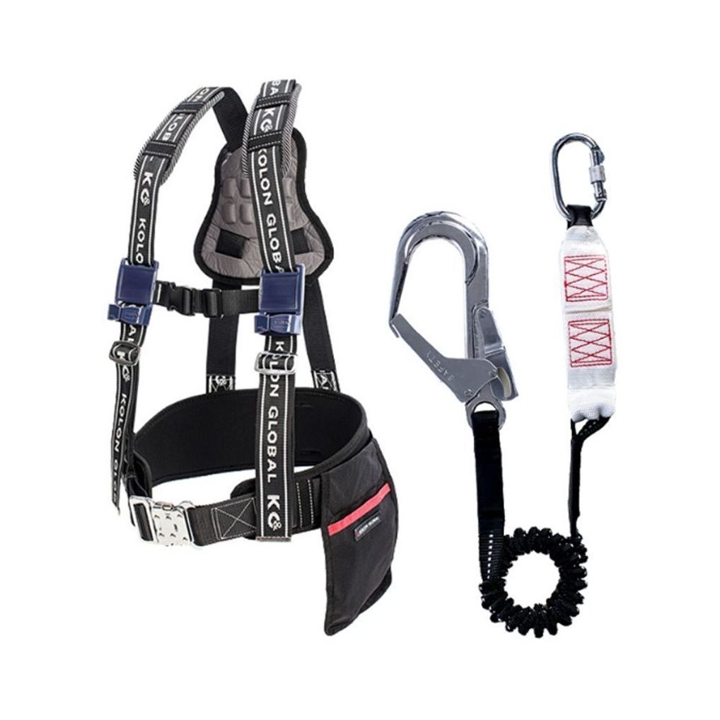 에이치플러스몰 안전 작업벨트 추락 방지 상체식 고리형 공사장 근로자 보호벨트