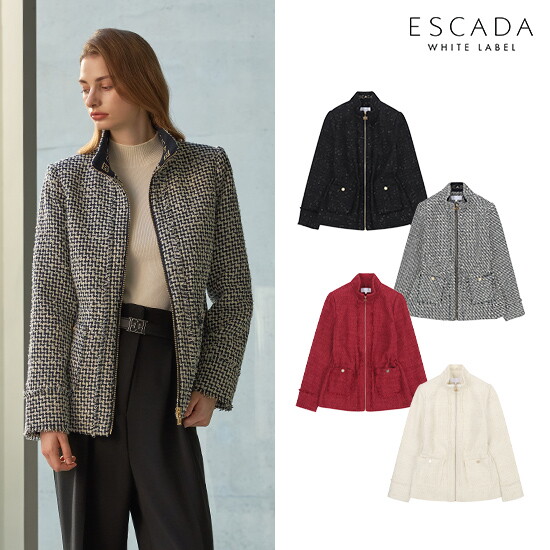 [에스까다]● ESCADA 25FW 여성 트위드 자켓