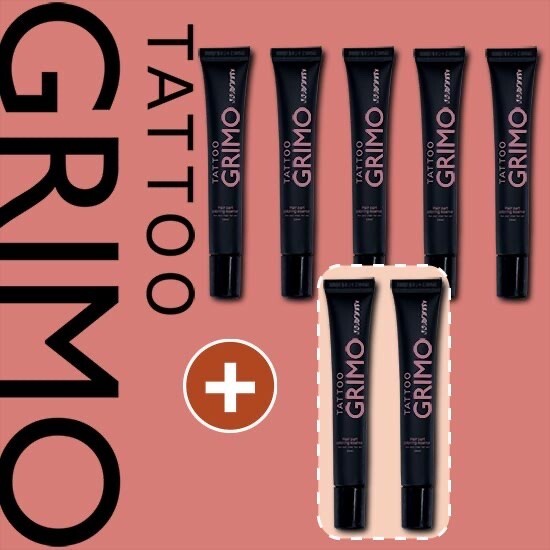 [스킨어게인]★원티비파격패키지★ 타투그리모 헤어 타투 에센스 20ml * 5 + (방송에서만) 2통 더!