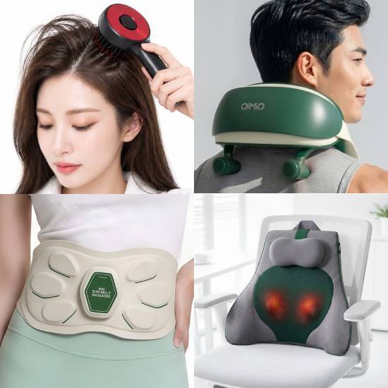 미오데칼코마니 [미오데칼코마니]목어깨 /손/눈/허리/복부/체어 마사지기