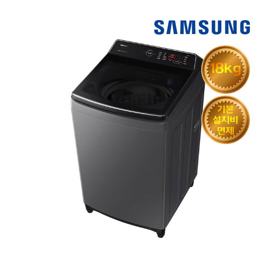 [렌탈]삼성전자 삼성 그랑데 세탁기 렌탈 18kg WA18CG6K46BD/60개월 의무사용