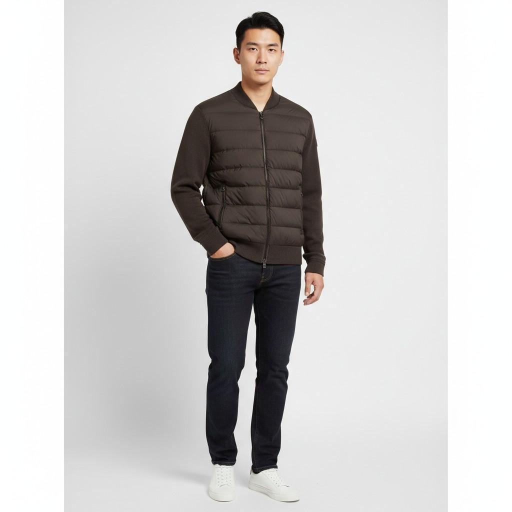 몽클레어(MONCLER) 몽클레어 몽클레르 봄쇼핑찬스배송 몽클레어 가디건 패딩 집업 남성 9B00015 M1131 243