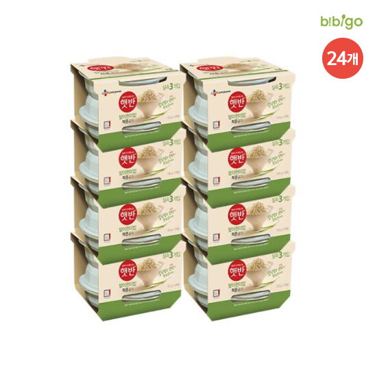 [비비고](CJ제일제당)햇반 발아현미밥 작은공기130g X 24팩