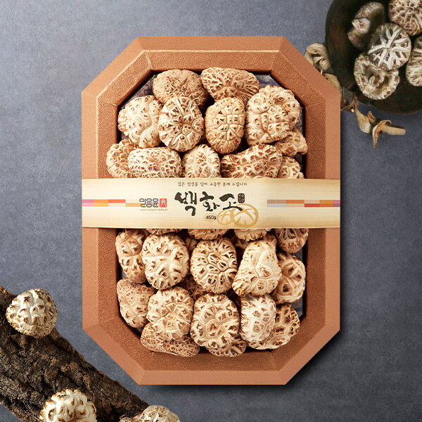 아이원세븐 [버섯마루] 산지직송 강진 프리미엄 백화고 450g