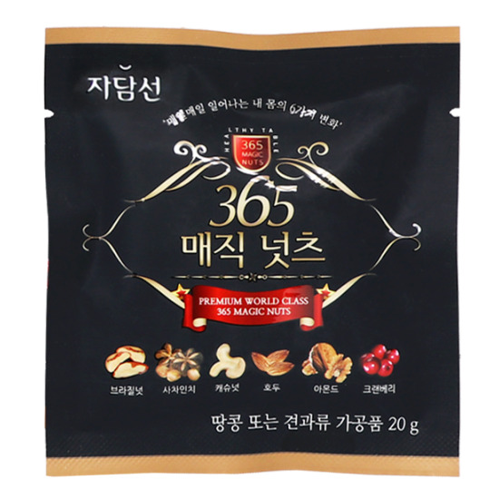 [자담선]365 매직너츠 25봉 (1박스)