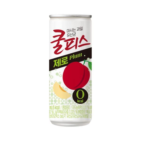 교보문고 (주)서희에프앤비 동원 쿨피스 제로 자두 230ml 60캔