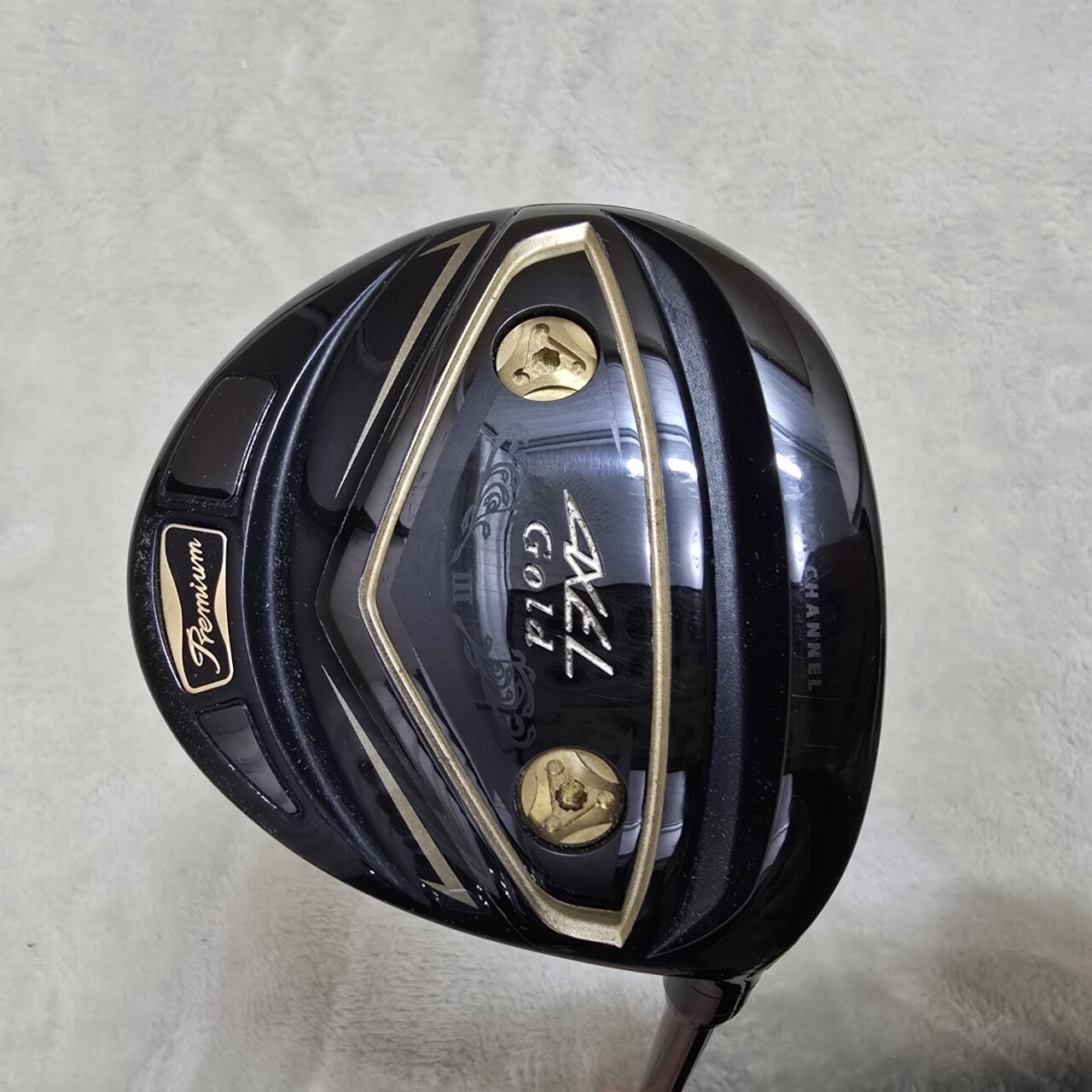 쓰루야프로지칼 중고 쯔루야 AXEL 엑셀 골드3 GOLD III PREMIUM3 강도S 5번 18도 중고우드(202406205)