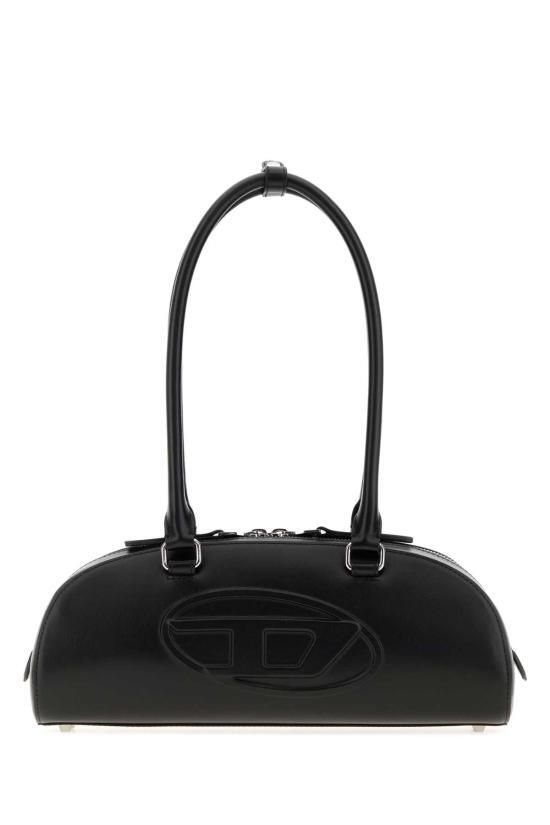 DIESEL 디젤 [해외] 26FW 디젤 1DR 돔 이롱게이트 볼링백 X10641P8279 T8013 BLACK