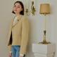 [엽페(서울쇼룸)][엽페] LINE HANDMADE JACKET_YELLOW