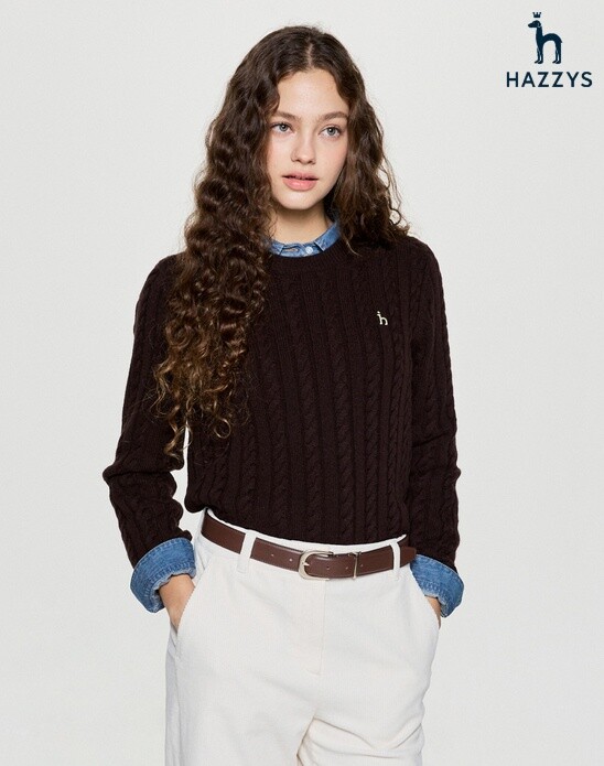 헤지스레이디(AVE) (25FW) 짜임 울캐시미어혼방 니트 HSSW5DC85