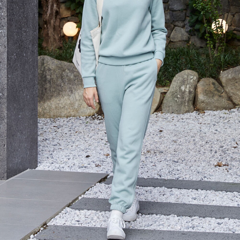 에이븐 [에이븐]베이직 라인 조거 스웨트팬츠 민트