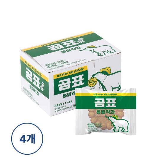 [곰표]곰표 통밀약과 (40Gx8EA)x4개