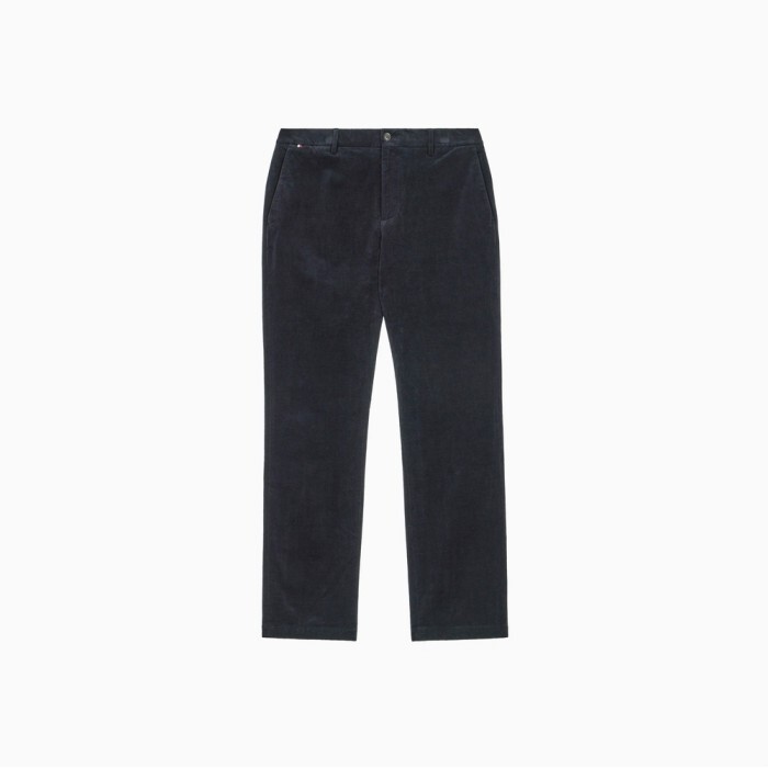 타미힐피거 남성 [공식] [타미힐피거] [Slim straight fit] 덴톤 웜 브러쉬드 팬츠 (T12G7WPC745ML1DW5)