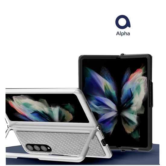 알파 Alpha 슬림핏 카본 스탠드  갤럭시Z폴드3  하드케이스 (F926)