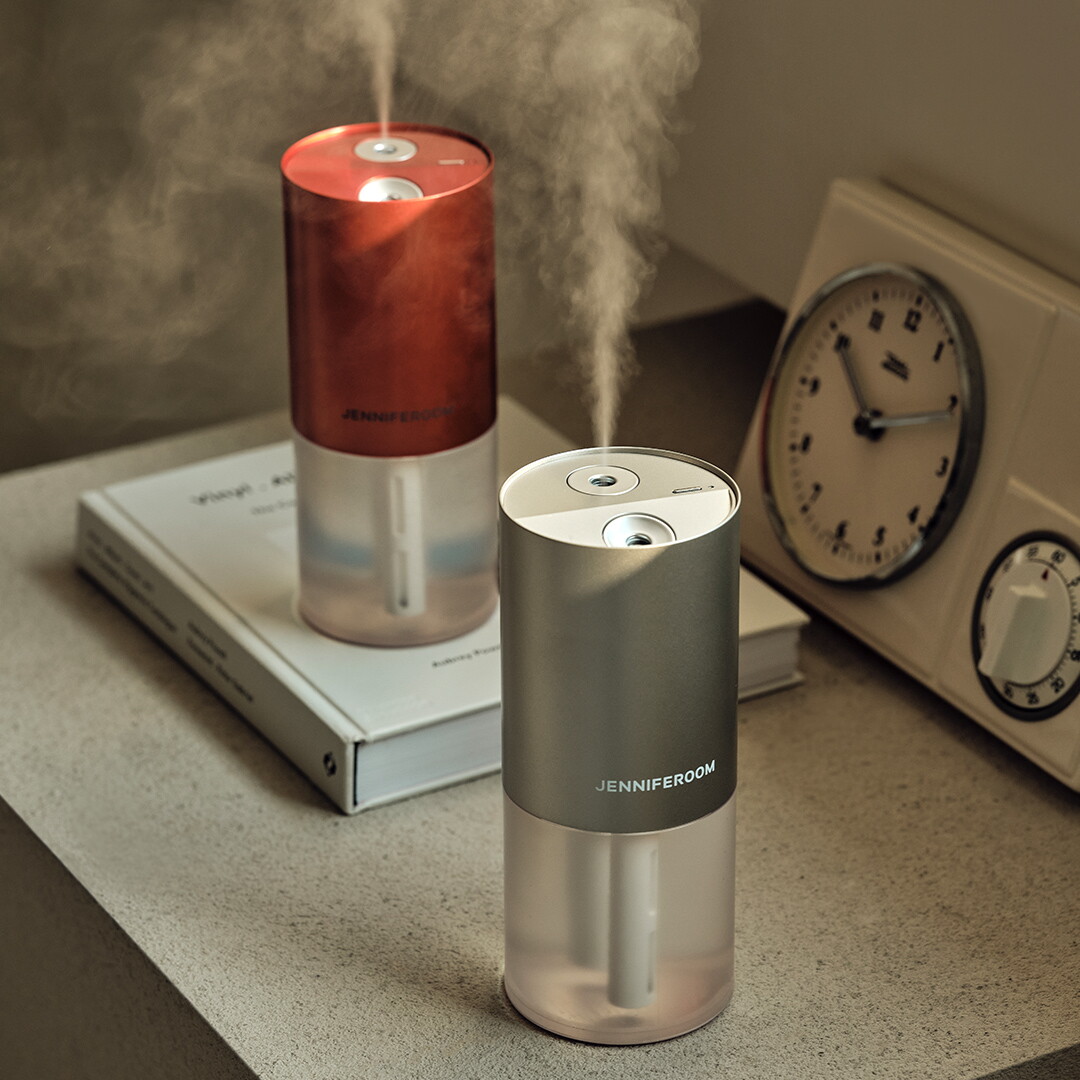 제니퍼룸(가전) [5%쿠폰] 제니퍼룸 에어미스트 무선 조명 가습기 2color